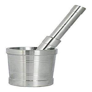 Ensemble de pilon à mortier en métal en aluminium nickelé Offre Spéciale outil de broyage d'herbes et d'épices pour l'utilisation de la cuisine à domicile - Product Image 5