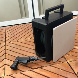 Mini herramientas de riego de la serie G-Compact de alta calidad, carrete de manguera de PVC de 15 metros, pulverizadores de 3L hechos en Japón para jardinería doméstica - Product Image 1