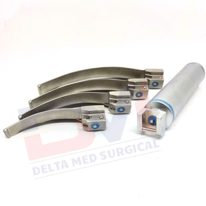 Lames de laryngoscope MACINTOSH anglais réutilisables de Delta Med Surgical Instruments chirurgicaux conventionnels Base - Product Image 1