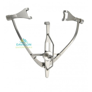 Spéculum oculaire MAUNEMEE-PARK à lames fenêtrées en acier inoxydable, largeur 15 mm, 8 cm |   Guyton-Park par DAVICON ENTERPRISES - Product Image 1