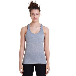 Camiseta sin mangas blanca para gimnasio para mujer, Camiseta corta transpirable personalizada para entrenamiento físico, nuevo diseño, patrón de malla, tejido de punto, deporte informal - Product Image 1