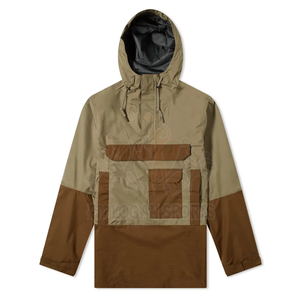 100% ไนลอนผู้ชายกันน้ำเสื้อกันลม Anorak แจ็คเก็ต - Product Image 1