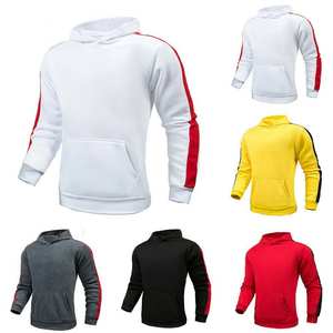 Venta al por mayor Unisex 100% algodón gimnasio sudadera bordado 3D logotipo personalizado pulóver forro impermeable para hombres mujeres capucha de gran tamaño - Product Image 5