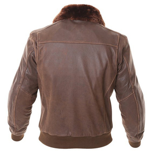 Chaqueta de Cuero Vacuno Personalizada de Alta Calidad, Servicio OEM, Nuevo Estilo, Largo Regular, Resistente al Viento, Impermeable y Transpirable - Product Image 5