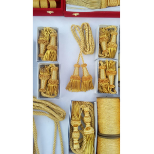 Glands argentés espagnols de Borlas de fil en métal de Borlas pour la décoration d'église - Product Image 6