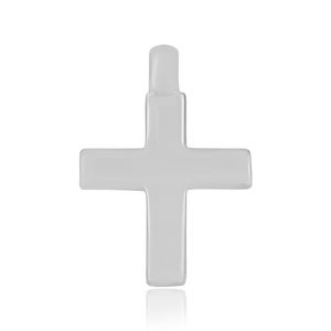 Élégant pendentif en forme de croix de style religieux en argent sterling 925 bijoux de mode conception de fabricant en gros - Product Image 1