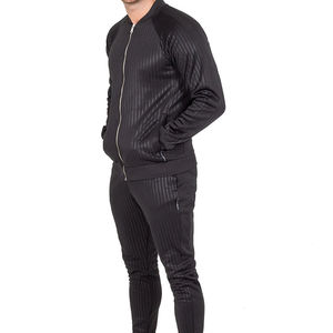 Conjuntos Deportivos Casuales de Invierno para Hombre, Corte Ajustado, Color Sólido, Sudaderas Personalizables, 100% Algodón - Product Image 1