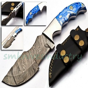 Chasse à La main Tracker Couteau de Camping En Plein Air Tracker BLEU FEUILLE de RÉSINE Poignée Belle Tracker (smk1704) - Product Image 2
