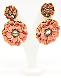 Pendientes de mimbre geométricos para mujer, joyería hecha a mano, de madera de bambú respetuosa con el medio ambiente - Product Image 4