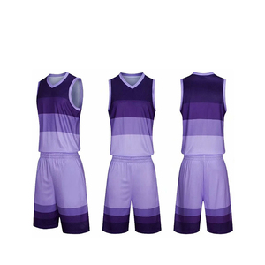 Logo personnalisé, meilleure vente fabricant, design personnalisé, col en v, vêtements d'été, sublimation, ensemble uniforme de basket-ball unisexe - Product Image 1