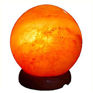 Lampe à sel himayen en en forme de boule, avec chargeur sans fil, led, éclairage de table, boule d'atmosphère, 24 w - Product Image 4