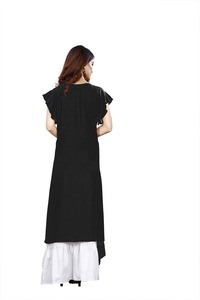 Fantaisie Designer Kurtis Dames Coton Rayonne Femmes Anarkali Dernière Mode Prêt À Porter Bas Prix avec Palazzo Robe Indienne Vêtements En Gros - Product Image 6