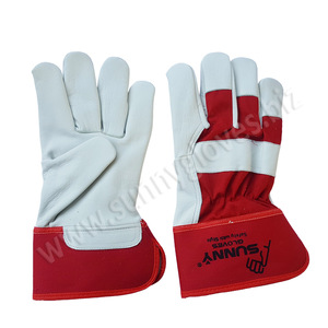 Guantes de trabajo de cuero para proteger las manos, a la venta, precio barato, 2021 - Product Image 4