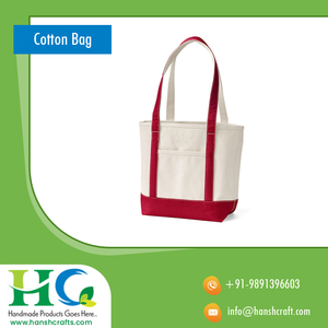 Wholesale Cotton Canvas Zipper Tote | Eco Friendly Reusable Shopping <b>Bag</b> with Front Pocket Premium Daily Carry <b>Bag</b> Plus Stylish - Product Image 4