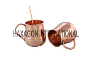 Customized <b>Copper</b> <b>Mug</b> With <b>Copper</b> Straw <b>Copper</b> Moscow Mule <b>Mug</b> Beer <b>Mug</b> Eco Friendly Trending Customized - Product Image 5