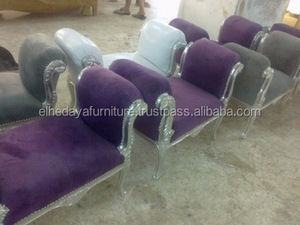 Fabricante Profesional Suministra Banco de Estilo Europeo Barroco Francés, Silla Real, Taburete para Sala de Estar, Hotel y Comedor - Product Image 2