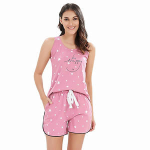 Chemise sans manches légère et à col rond, ensemble de deux pièces, pour femmes, vente en gros, nouvelle collection été - Product Image 1