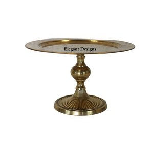 Support à gâteau en métal, Design fleur, de forme ronde, fait à la main, fantaisie, de haute qualité, décoratif, de luxe, meilleure vente - Product Image 4