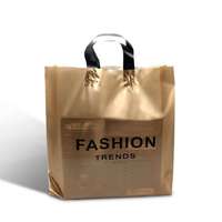Sac de courses de luxe personnalisé avec logo, en plastique SoftLoop recyclable, écologique, réutilisable, à fond carré, avec poignées, pour supermarché, Vietnam