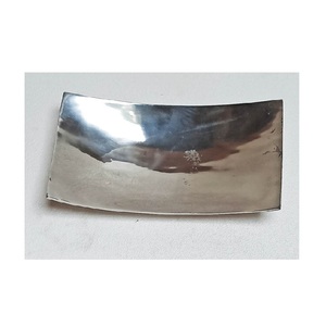 <b>Shining</b> Polished Heart Shaped Metal Serving Tray Crafted Charm Metal Haven Artisan Gleam the Forged Tray Hand Hammered Elegance - Product Image 2