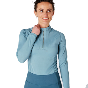 Horse Riding <b>Long</b> <b>Sleeve</b> <b>Base</b> <b>Layer</b> High Quality Ladies Equestrian Tops Clothing Comfortable Low MOQ Slim Fit Most Popular - Product Image 1