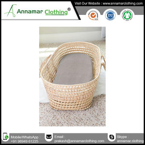 New Arrival Super Soft Pure Organic Cotton Ecofriendly <b>Bassinet</b> Sheets - Product Image 4