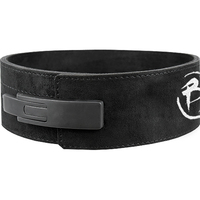 Ceinture de musculation en cuir de vachette pleine fleur pour la musculation, le fitness, la force athlétique, les soulevés de terre, avec logo et couleur personnalisables