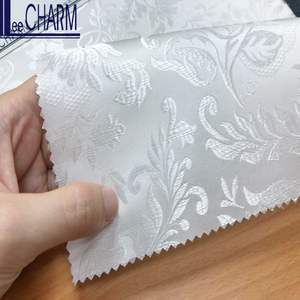 Tela de Vestido para Boda LCHC018 de Taiwán, 100% Poliéster, Brocado Jacquard, Color Personalizado, Hecho a Medida - Product Image 6