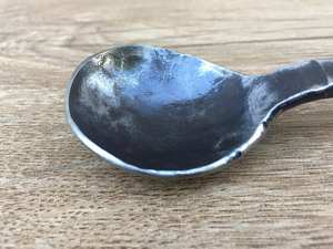 ช้อนอลูมิเนียมเคลือบผงสีดำสำหรับงานแต่งงานจากอินเดียเหมาะสำหรับวางบนโต๊ะเครื่องครัวโรงแรมร้านอาหาร - Product Image 5