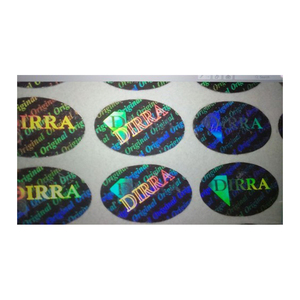 Pegatinas holográficas 3D de diseño personalizado, etiquetas para rascar, pegatinas de seguridad de holograma con números de serie - Product Image 1