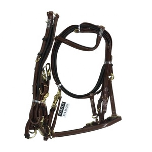 Brida de caballo colorida estilo PVC Con riendas. - Product Image 4