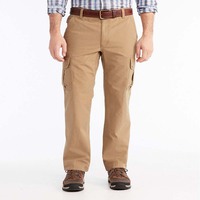 Pantalones Cargo de Lona para Hombre, Talla Grande, 2020, con Múltiples Bolsillos, Corte Recto, Estilo Casual Urbano, Impermeables, con Frente Plano