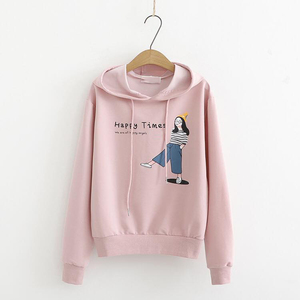 Nouvelle conception, mode décontractée, veste à capuche pour femme, couleur unie, manches longues, doublure en polaire écologique, col à capuche, saison hivernale, logo personnalisé - Product Image 3