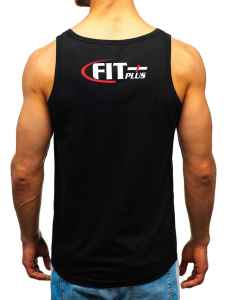 Men's Custom Logo Breathable Plus Size Casual <b>Tank</b> <b>Top</b> Sleeveless <b>Neck</b> 100% Cotton Wholesale Gym Apparel - Product Image 5