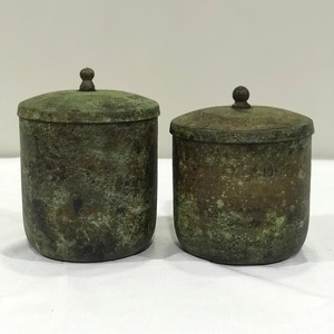 High Quality Round Copper Antique Metal Iron Candle <b>Jar</b> for Home Decoration Occasional Candle Vessel - Product Image 5