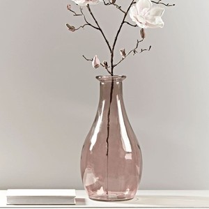 Florero de burbujas de vidrio reutilizable, decoración del hogar, personalizado, soplado a mano, azul claro, el más vendido - Product Image 5