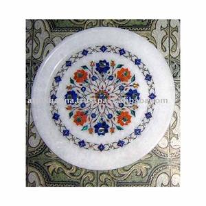 Assiette en marbre faite à la main - Product Image 1