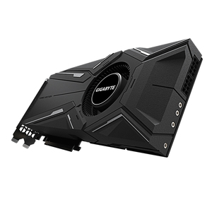 Carte graphique GIGABYTE GeForce <span class=keywords><strong>RTX</strong></span> <span class=keywords><strong>2080</strong></span> Ti TURBO OC 11G d'occasion avec 11 Go de GDDR6 352 bits, système de refroidissement par ventilateur Turbo Overclock - Product Image 2