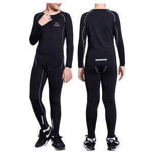 Nouvelle conception, ensembles de compression personnalisés de haute qualité avec logo, taille plus, 2 pièces, écologiques, respirants, unisexes - Product Image 1