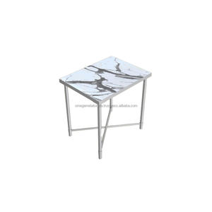 Modern Luxury <b>Nesting</b> <b>Table</b> Set of 3 with Marble Top Metal Home Furniture on Sale for Living Room - Product Image 3