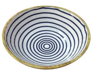 Plateau de service de nourriture personnalisé en bois rond, décoration de la maison, plateau de service de nourriture personnalisé, plateau de décoration de Table rond - Product Image 2