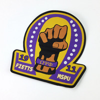Logo personnalisé personnalisé personnalisé, patch tissé, pour fans de football, équipe de sport