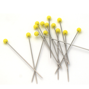 20 Kim May Chần/Kim Đan Thẳng Siêu Dài Prym Với Đầu Bi Thủy Tinh - Product Image 3