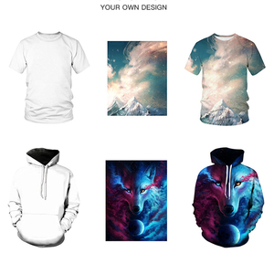 T-shirt pour homme en coton mélangé tricoté, personnalisable avec impression couleur et logo, streetwear respirant et à séchage rapide, 220g - Product Image 5