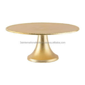Support à gâteau en métal de forme ronde avec taille personnalisée pour support de service de gâteau de fête de mariage de table décoratif - Product Image 5