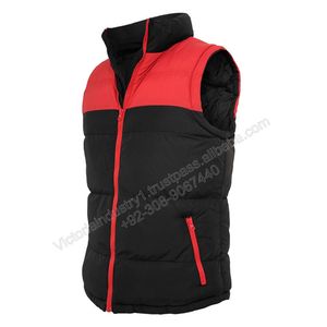 Chaleco Acolchado Grueso Personalizado para Hombre con Cuello Alto, Impermeable, con Capucha, para Uso en Verano, Chaqueta Acolchada Ecológica - Product Image 5