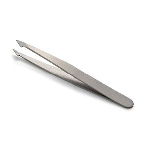 QNQ Pince à épiler d'extension à pointe dorée de qualité supérieure pour bébé rose diamant Logo personnalisé Authenticité Approuvé Pince à épiler à sourcils - Product Image 6