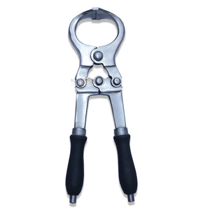 Émasculateur blanc de 12 pouces avec action de double écrasement – Instrument de castration vétérinaire robuste en acier inoxydable pour équidés et bovins - Product Image 2