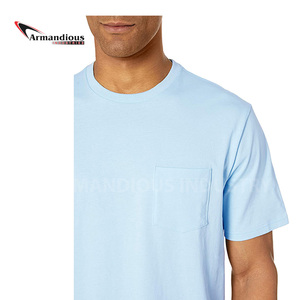 Camiseta Deportiva de Manga Corta Personalizada para Hombre, Corte Regular, Tejido de Poliéster/Algodón, Transpirable, de Secado Rápido, Sublimación Personalizada - Product Image 2