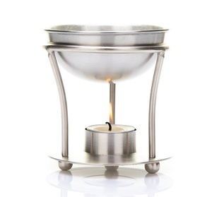 Brûleur d'encens rond en acier inoxydable, fait main, design moderne, anti-odeur, brûleur de Bakhoor pour usage domestique, best-seller - Product Image 1